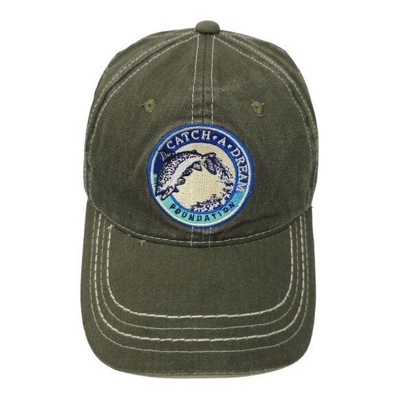 Catch A Dream Foundation Strapback Cap Trucker Baseball Hat Bass Patch Logo - Picture 1 of 13
